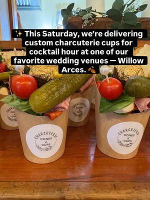Image post by @Charcuterie Cones and Cups To Go on Facebook