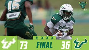 Image post by @USFFootball on Twitter