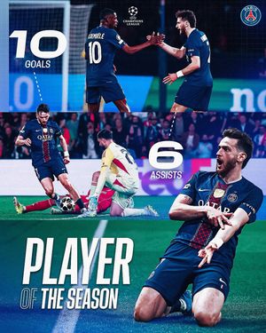 Image post by @psg on Instagram