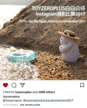Image post by @toyzeroplus on Instagram