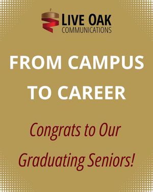 Image post by @LiveOakCommunications on Facebook