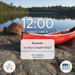 Image post by @mnhealth on Facebook