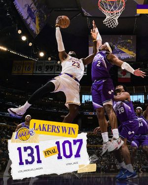 Image post by @lakers on Instagram