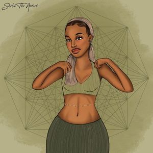 Image post by @ShebaTheArtist on Facebook