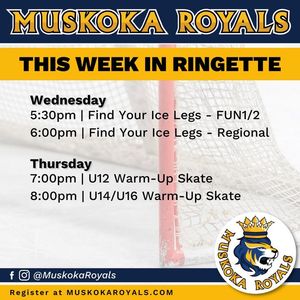 Image post by @muskokaroyals on Facebook