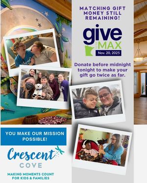Image post by @CrescentCoveorg on Facebook