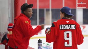 Video post by @Capitals on Facebook