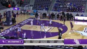 Image post by @SFABasketball on Facebook