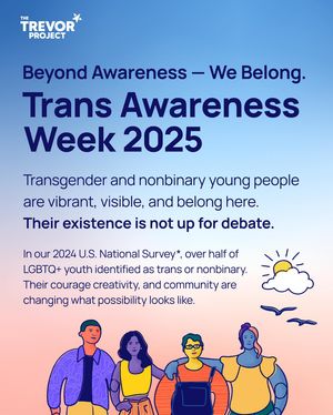 Image post by @trevorproject on Instagram