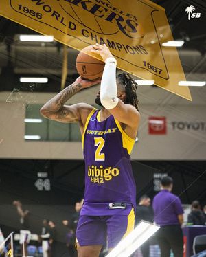 Image post by @southbaylakers on Instagram