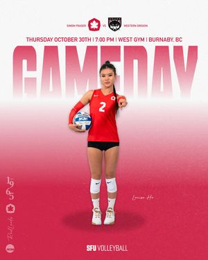 Image post by @sfu_volleyball on Instagram