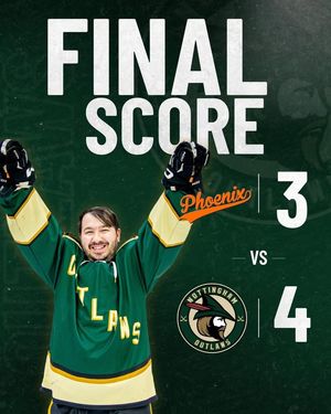 Image post by @nottinghamoutlawsicehockeyclub on Facebook