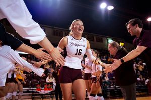 Image post by @CMUVolleyball on Twitter