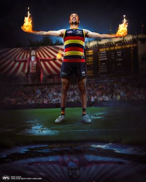 Image post by @AFL on Twitter/X