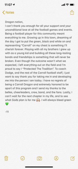 Image post by @blakesmith_11 on Twitter