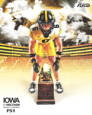 Image post by @hawkeyefootball on Instagram