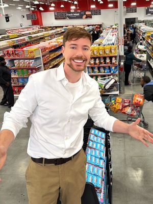 Image post by @mrbeast on Instagram