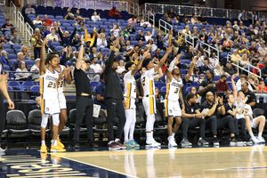Image post by @UNCGBasketball on Twitter