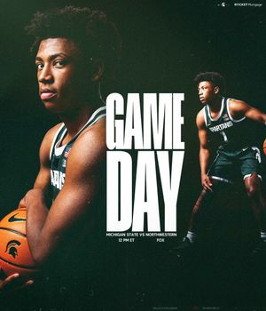 Image post by @MSU_Basketball on Twitter