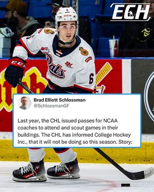 Image post by @everythingcollegehockey on Instagram