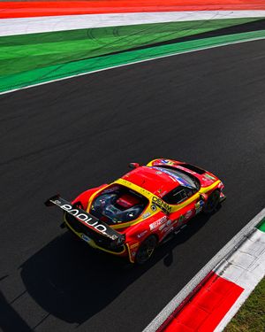 Image post by @ferrariraces on Instagram