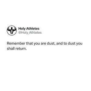 Image post by @holy.athletes on Instagram