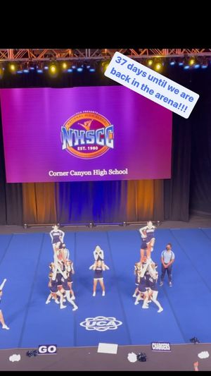 Video post by @corner_canyon_cheer on Instagram