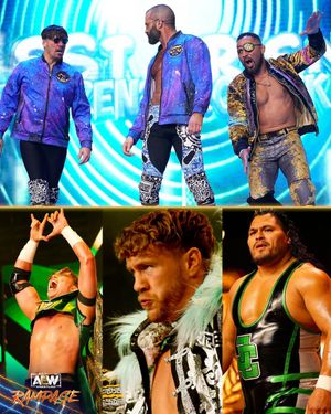 Image post by @AEW on Twitter