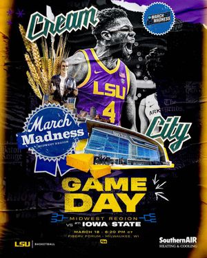 Image post by @LSUBasketball on Twitter