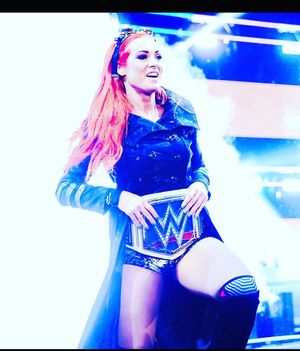 Image post by @beckylynchwwe on Instagram