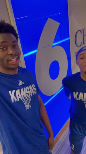 Image post by @KansasBasketball on Facebook