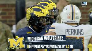 Image post by @UMichFootball on Twitter/X