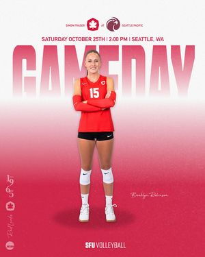 Image post by @sfu_volleyball on Instagram