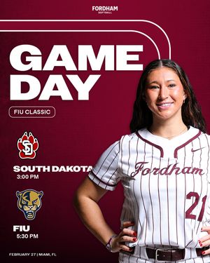 Image post by @fordham_softball on Instagram