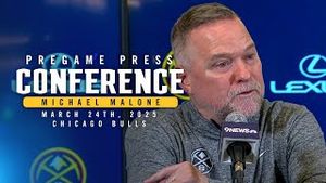 Video post by @Denver Nuggets on YouTube