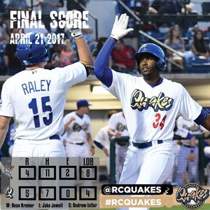 Image post by @rcquakes on Instagram