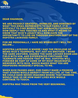 Image post by @hofstra_wlax on Instagram