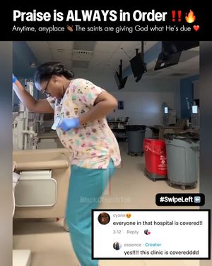 Image post by @blackchurchtok on Instagram
