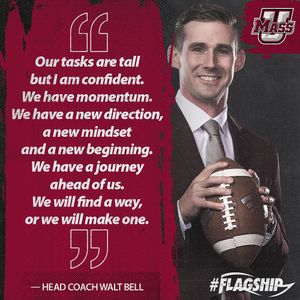 Image post by @umassfootball on Instagram