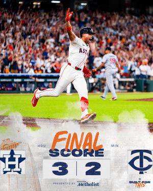 Image post by @astros on Twitter