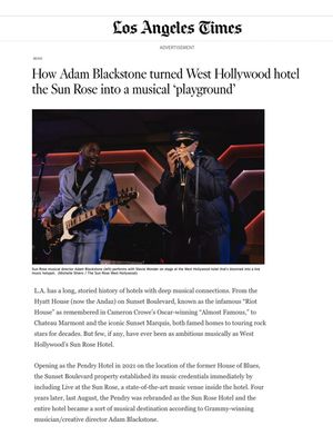 Image post by @adamblackstone on Instagram