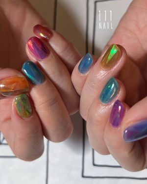 Image post by @111nail_omotesando on Instagram