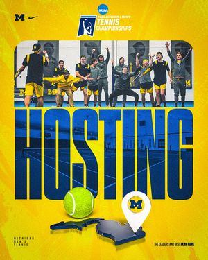 Image post by @umichmtennis on Instagram