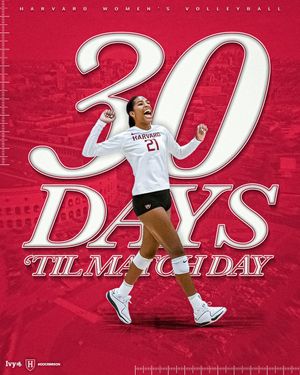 Image post by @harvardwvball on Twitter