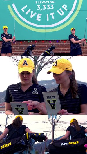 Video post by @appstatewgolf on Instagram