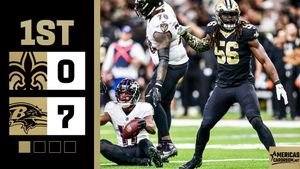 Image post by @Saints on Twitter