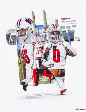 Image post by @BadgerFootball on Twitter