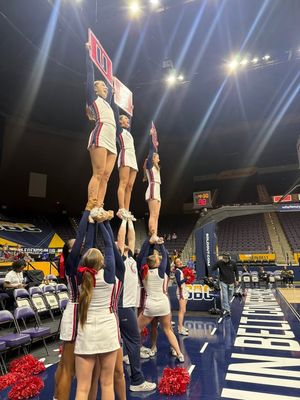 Image post by @southalabama.cheerleading on Facebook
