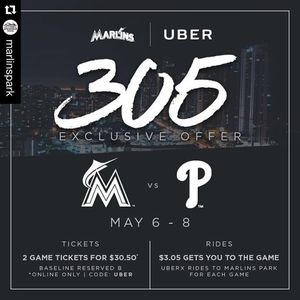 Image post by @marlins on Instagram