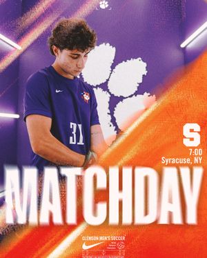 Image post by @clemsonmsoccer on Instagram